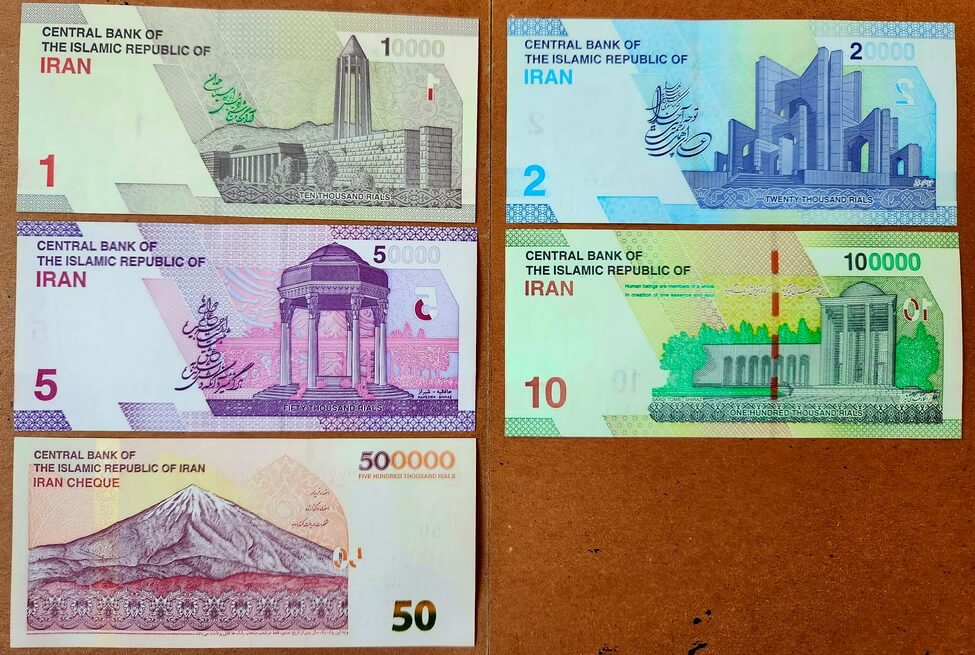 Iranian Bank notes